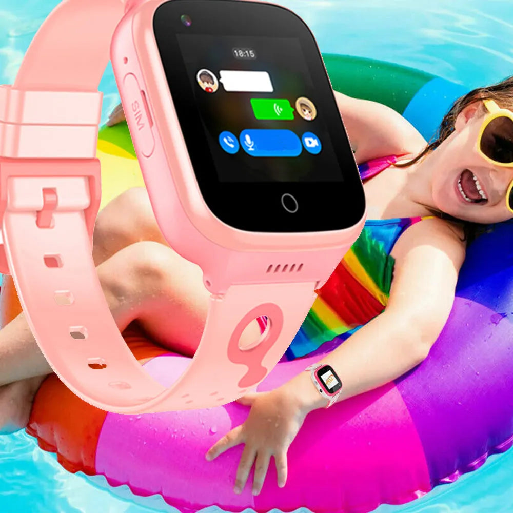 Vibe Geeks Children’s SOS Smart Positioning Smart Phone Watch- Magnetic Charging-3