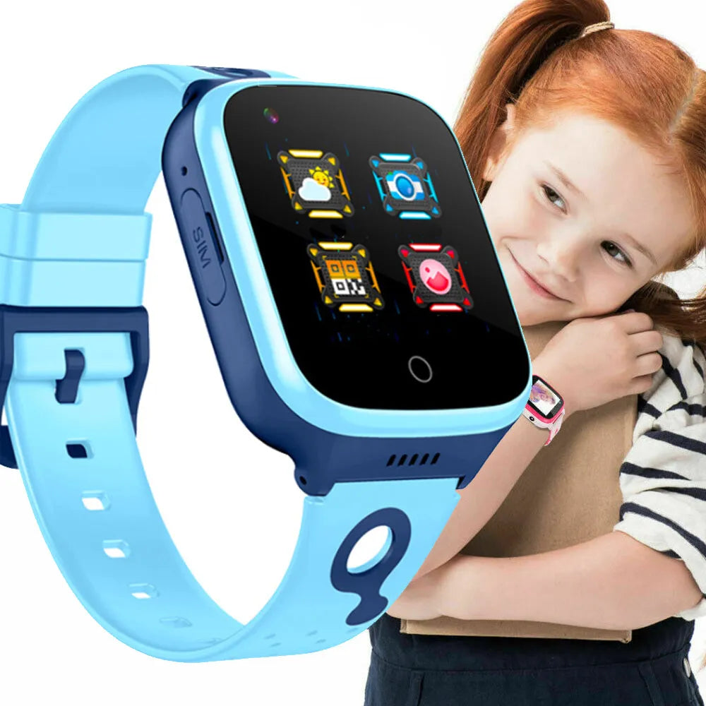Vibe Geeks Children’s SOS Smart Positioning Smart Phone Watch- Magnetic Charging-4