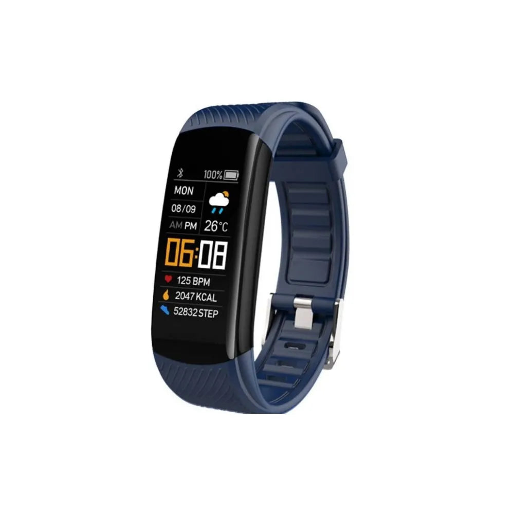 Vibe Geeks USB Rechargeable Touch Screen Fitness Activity Tracker Smartwatch-1