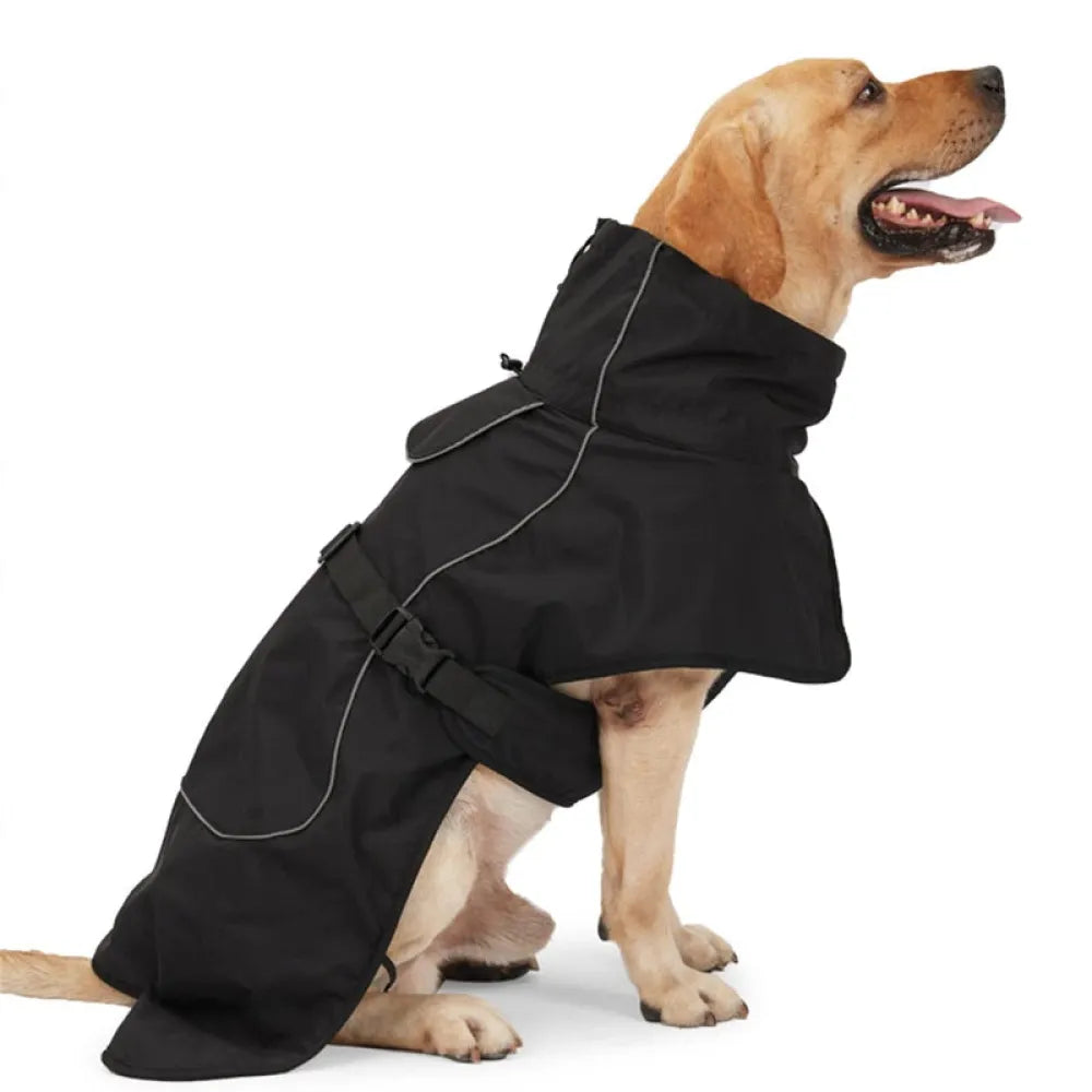 Vibe Geeks Cotton Padded Warm Thickened Reflective Winter Pet Clothes-2