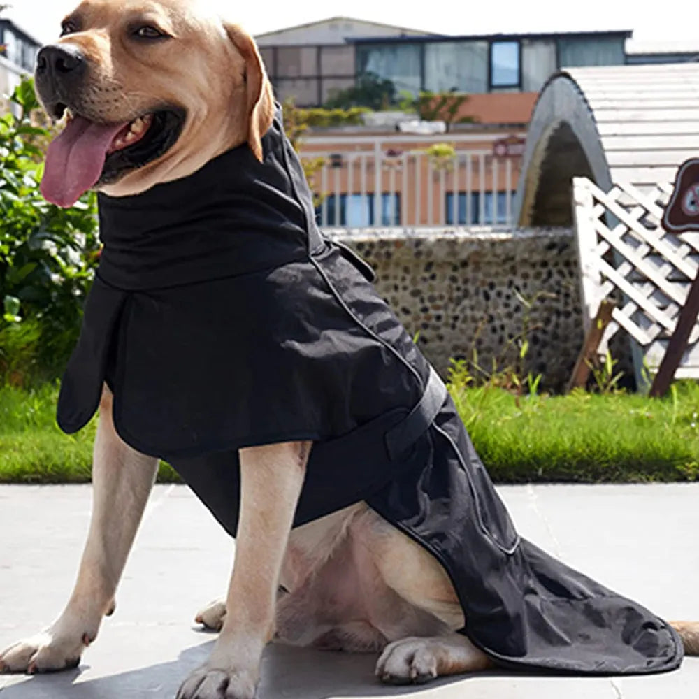 Vibe Geeks Cotton Padded Warm Thickened Reflective Winter Pet Clothes-3