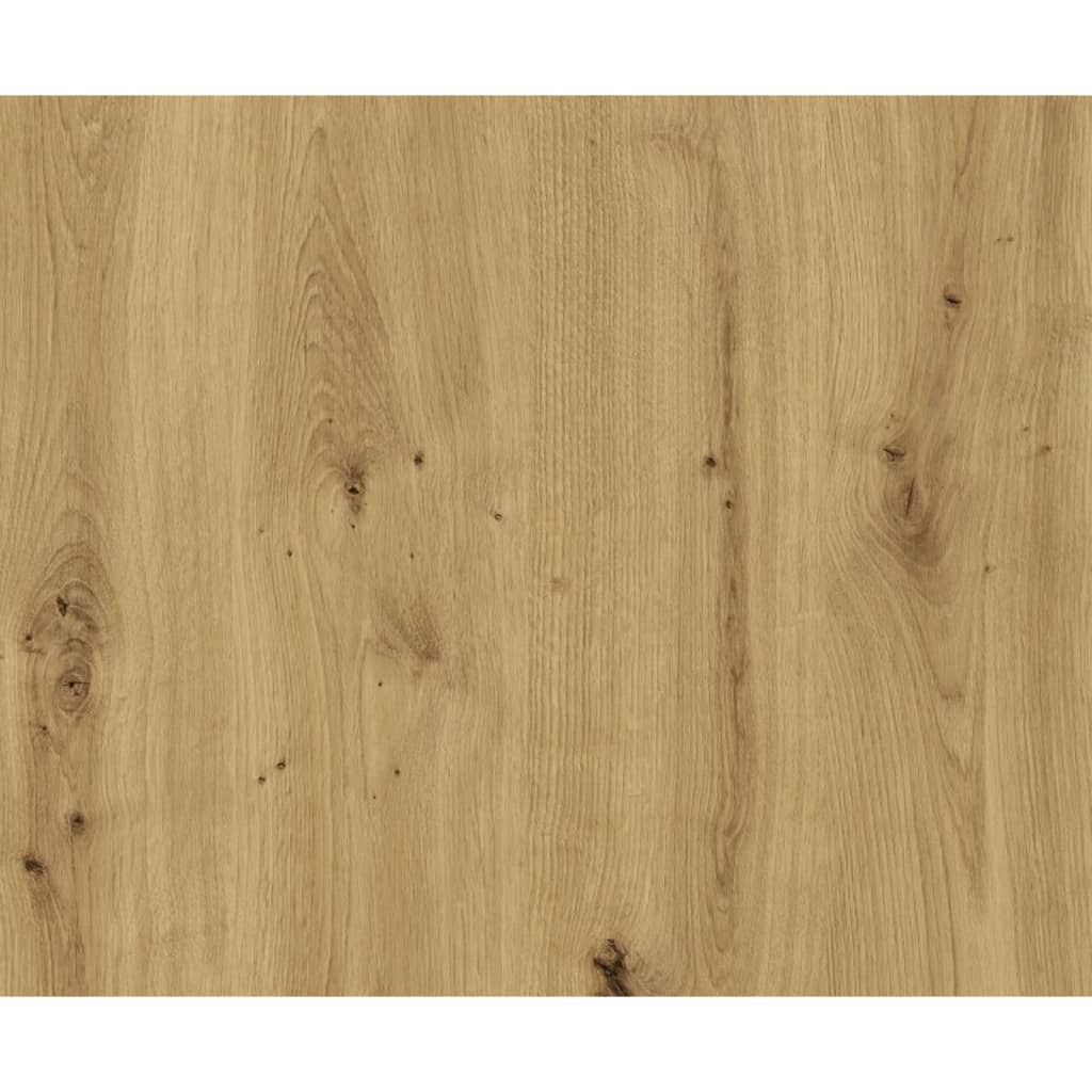 Wandspiegel met schap 54,5x13,5x67,5 cm artisan eiken