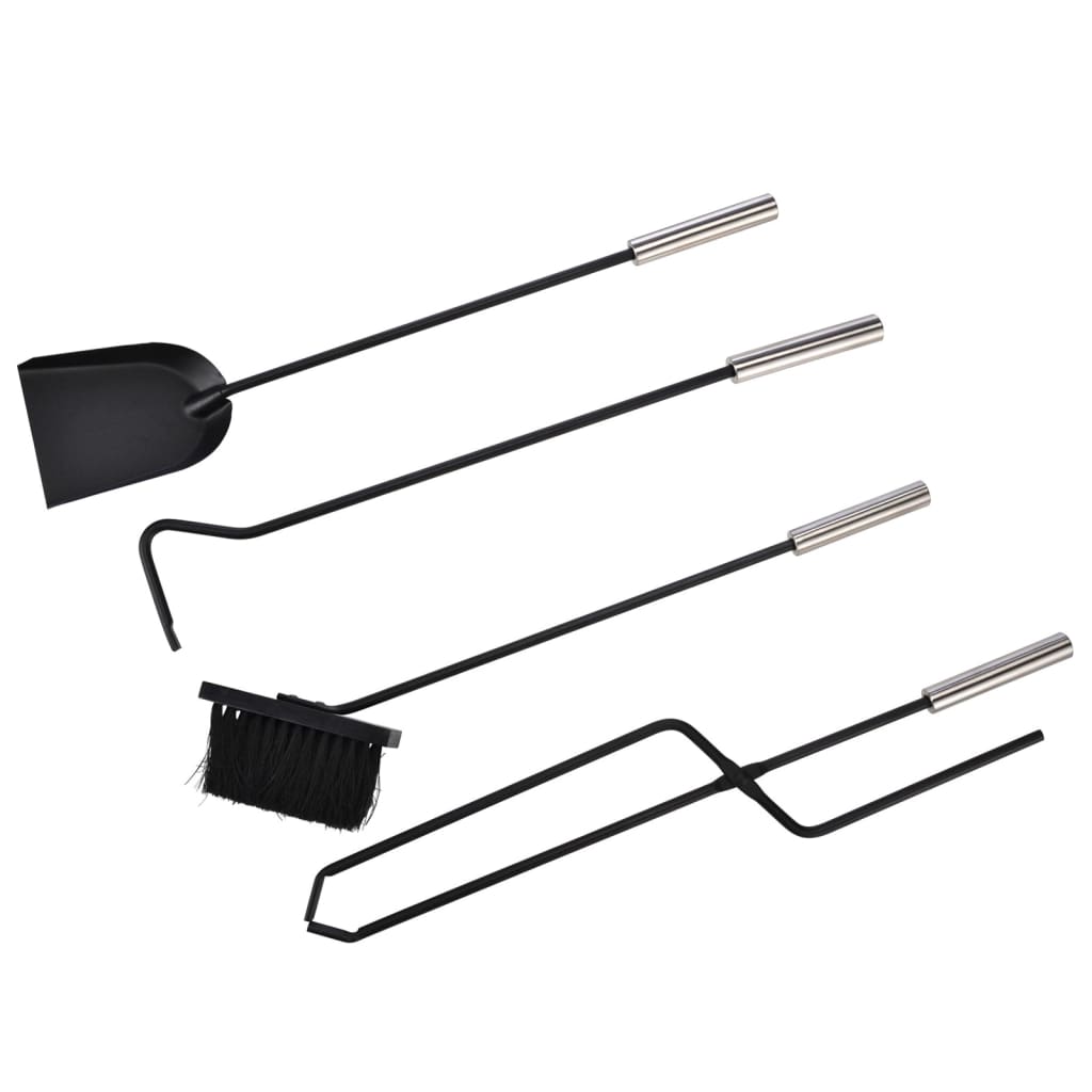 5-delige Haargereedschapsset 23x15x52 cm zilverkleurig