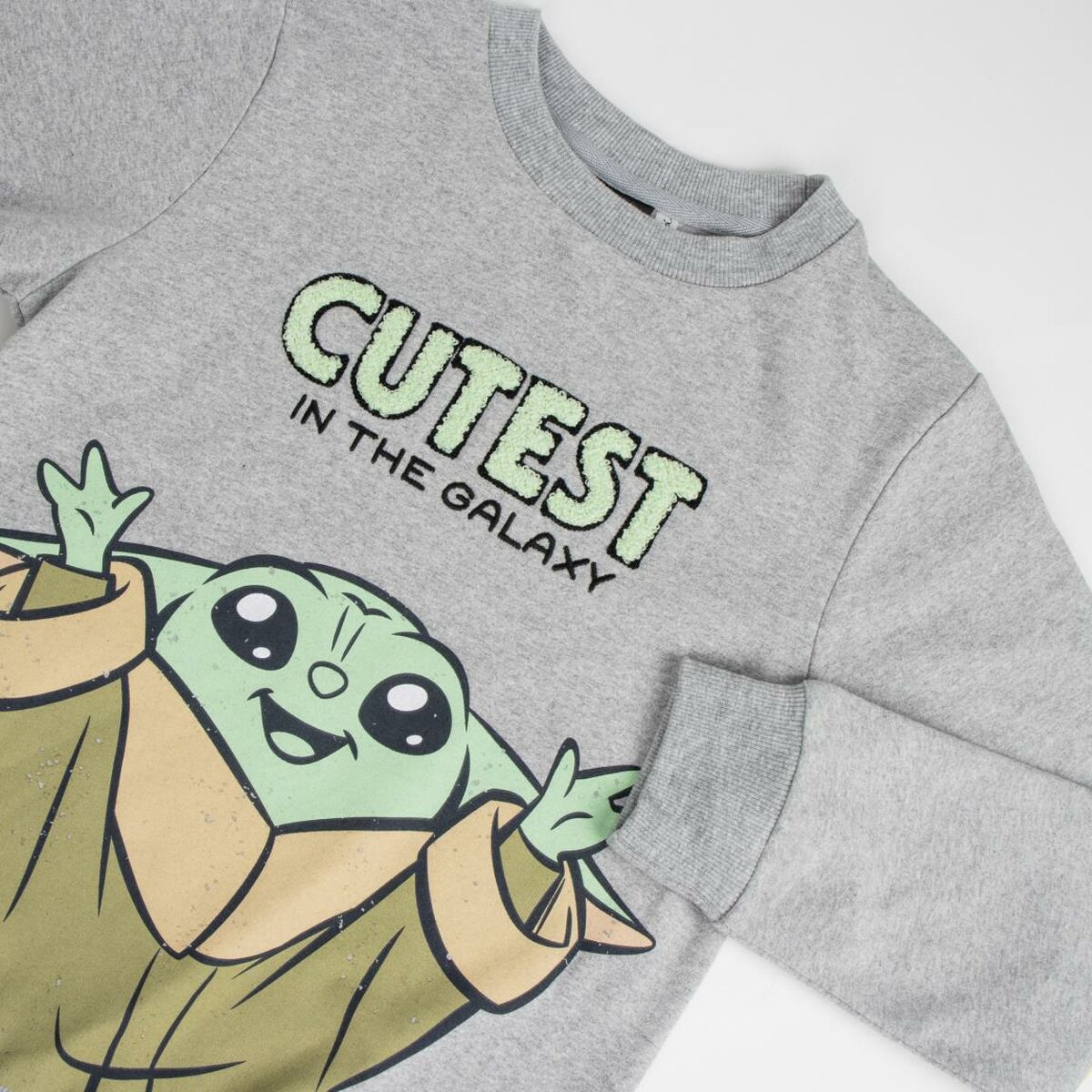Sweatshirt without Hood The Mandalorian Beige-1
