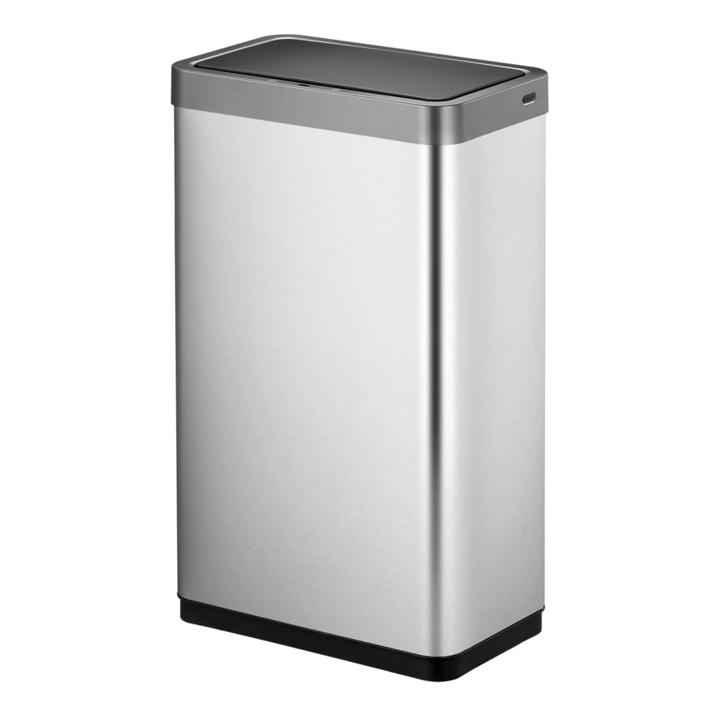 Vuilnisbak met sensor Mirage X 80 L matzilverkleurig