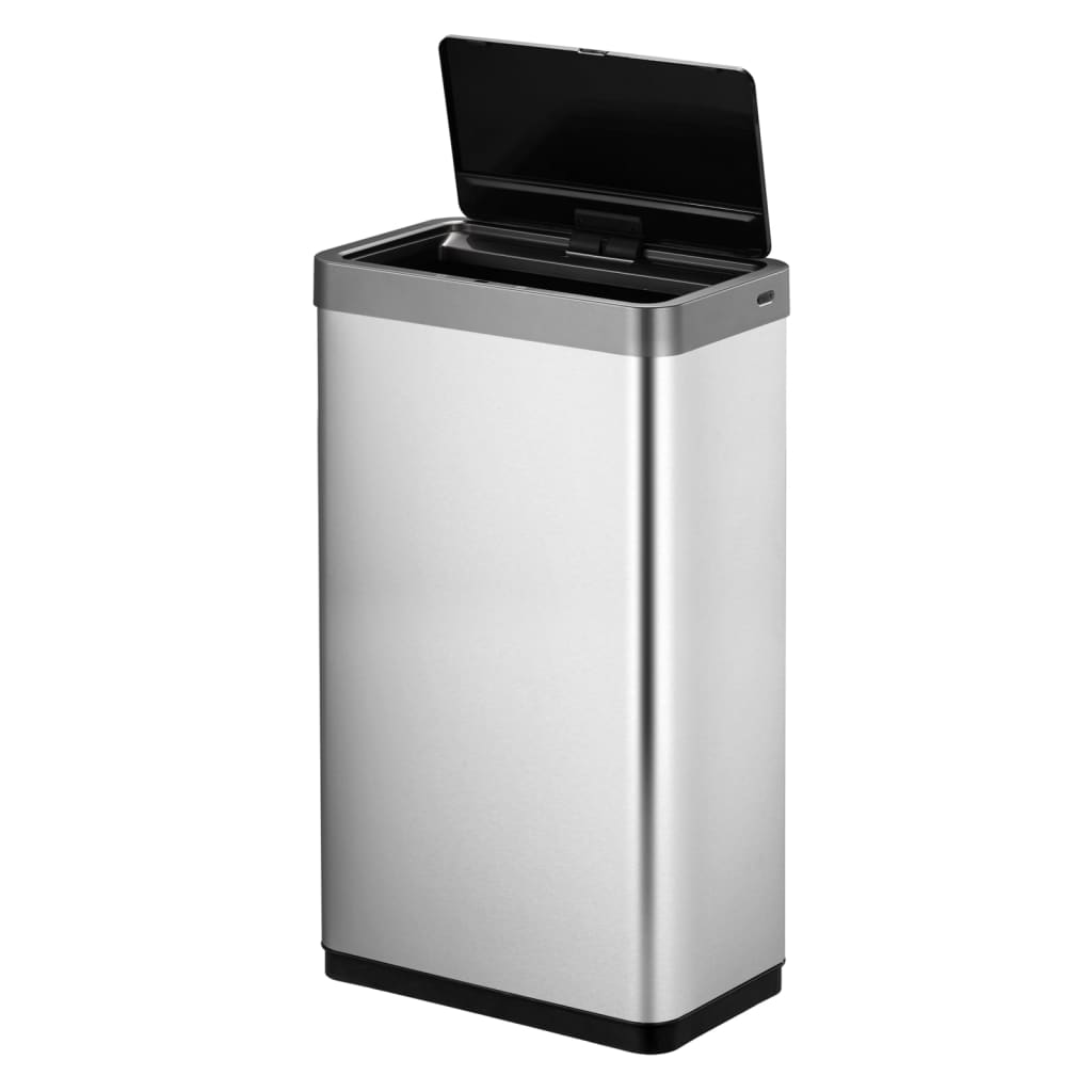 Vuilnisbak met sensor Mirage X 80 L matzilverkleurig