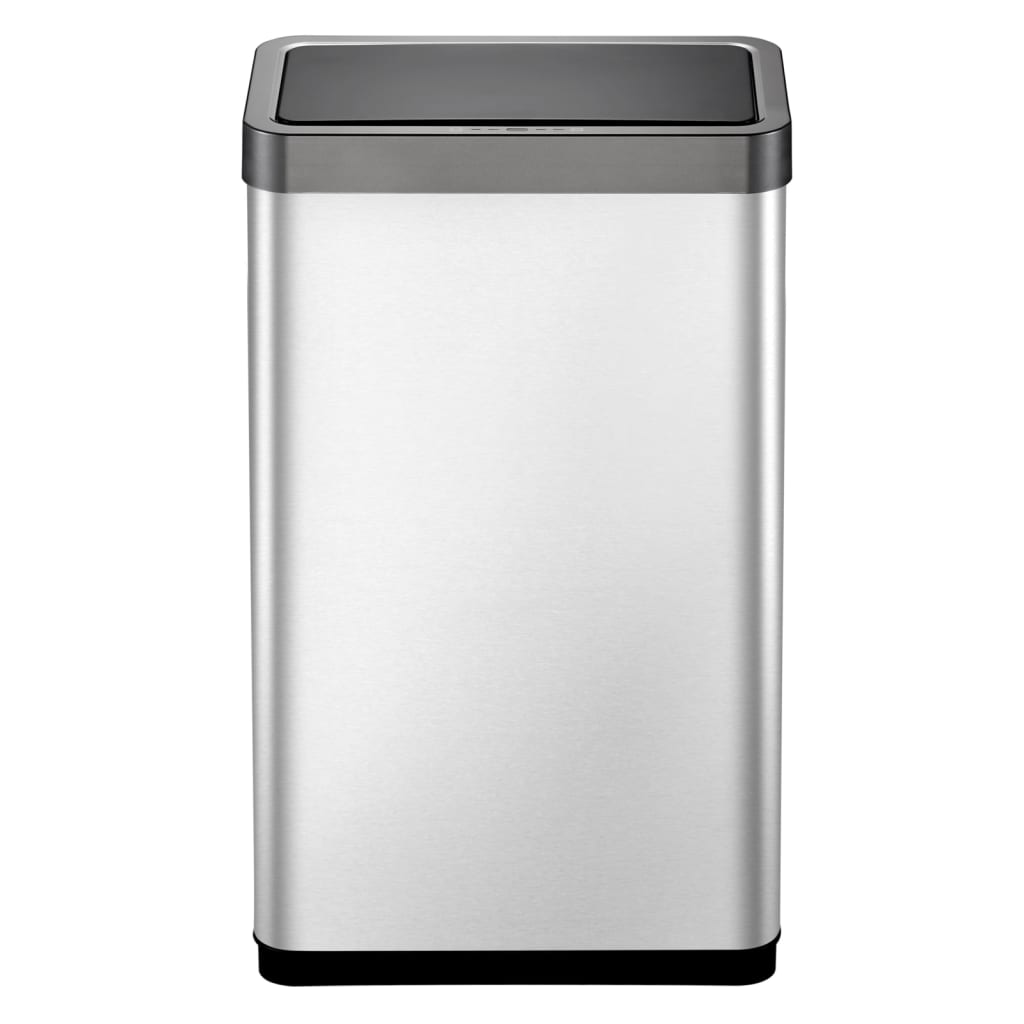 Vuilnisbak met sensor Mirage X 80 L matzilverkleurig