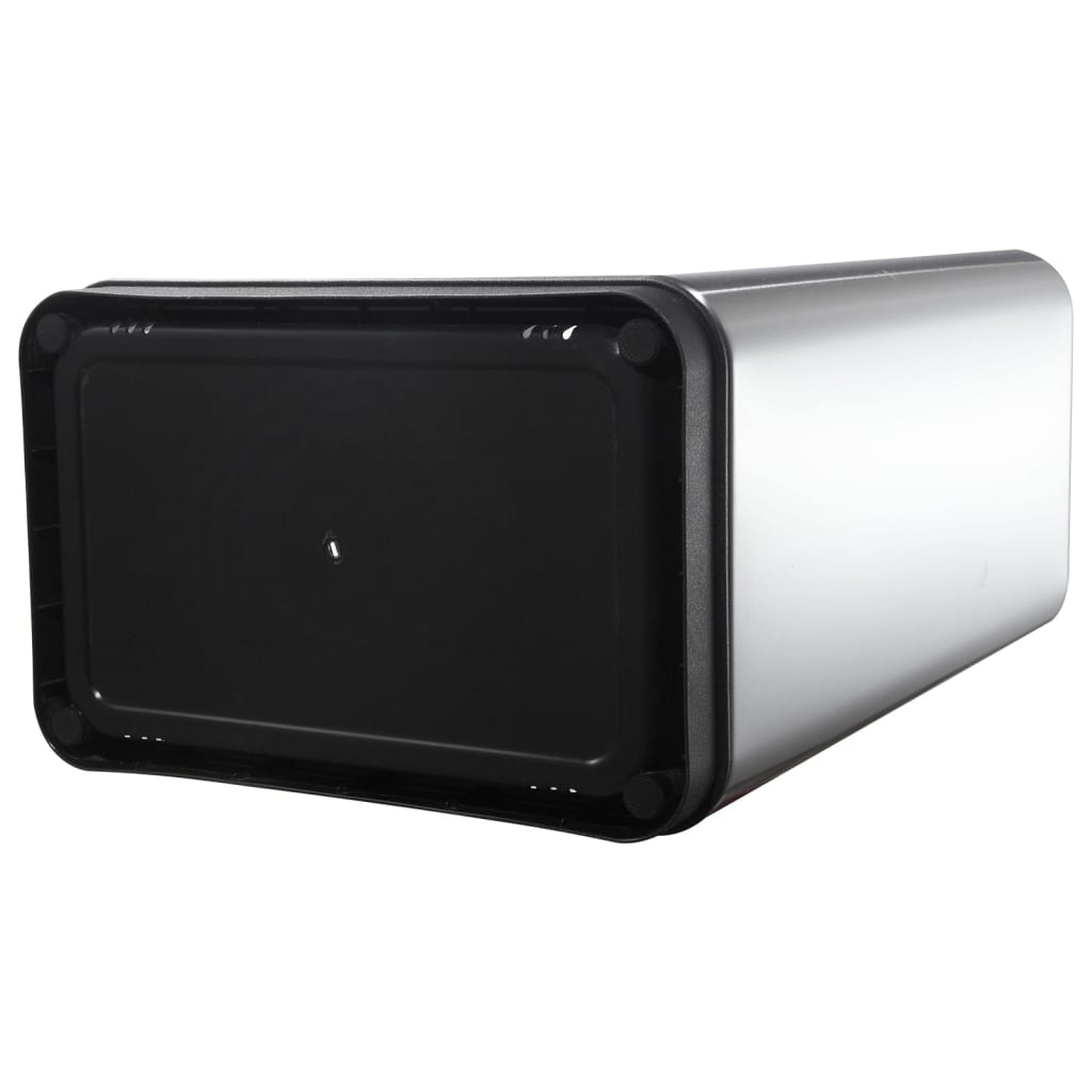 Vuilnisbak met sensor Mirage 2x20 L matzilverkleurig