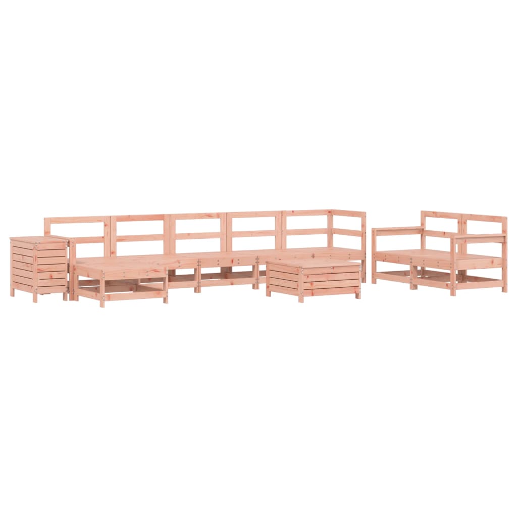 10-delige Loungeset massief douglas vurenhout