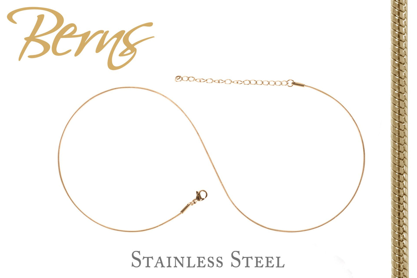 Schlangenhalsketten SNAKE CHAIN GO-0