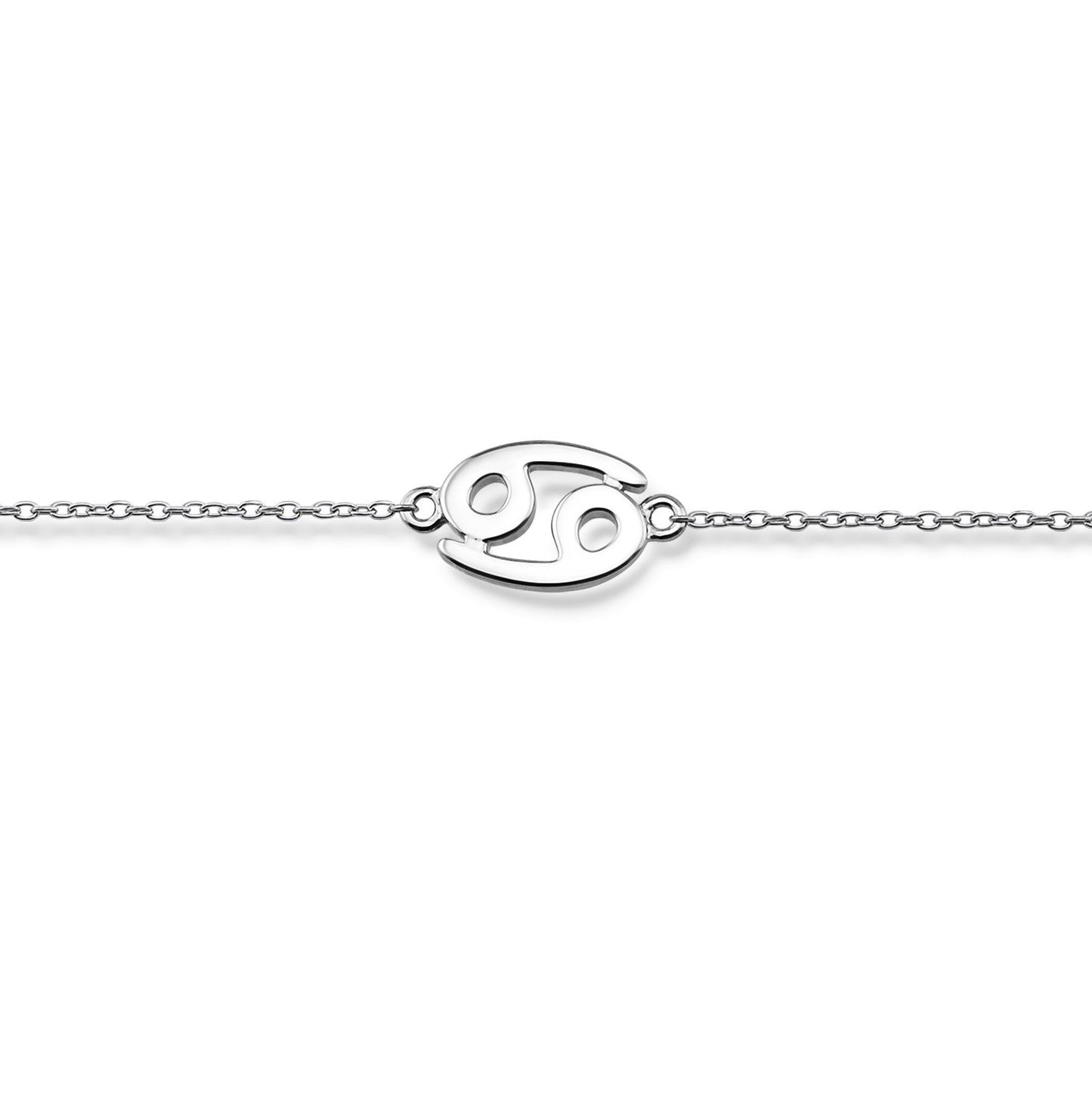 Zodiac Kreeft Armband Zilver ZB007S-0