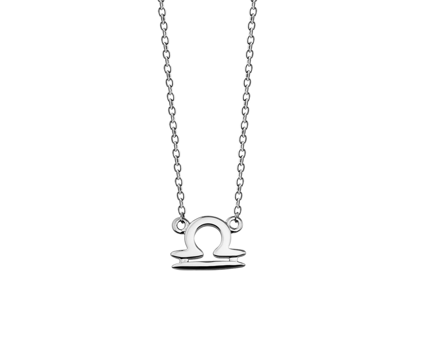 Zodiac Weegschaal Ketting Zilver ZN010S-0