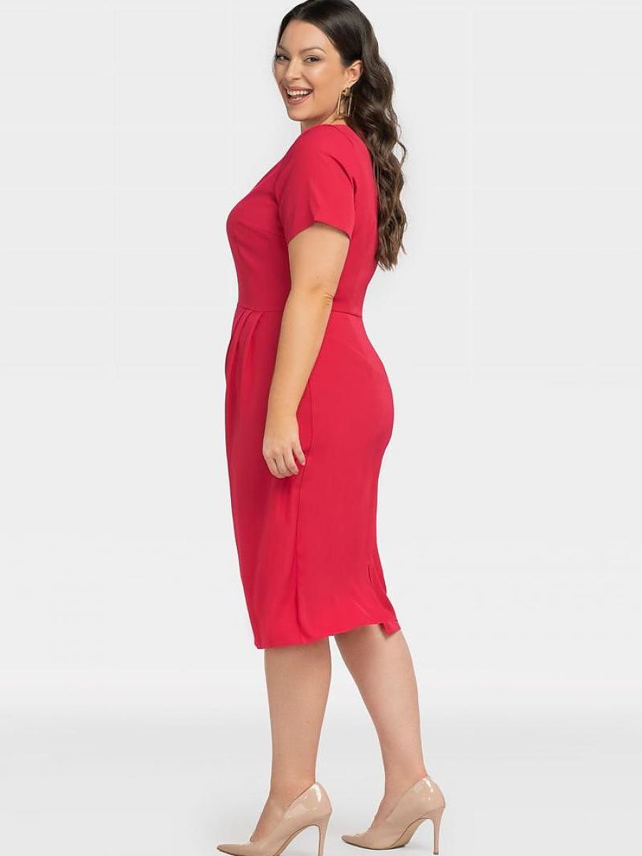 Plus size dress model 196866 Karko-3