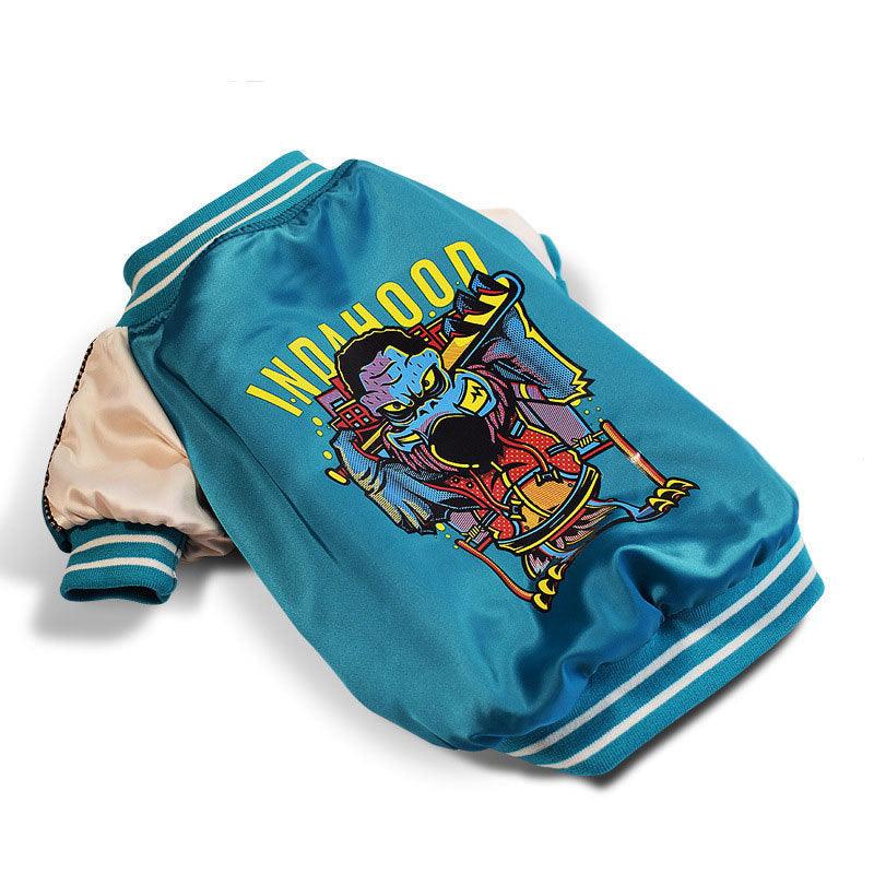 Stylish Dog Shiny Cotton Jacket - Two-Legged Clothes-3