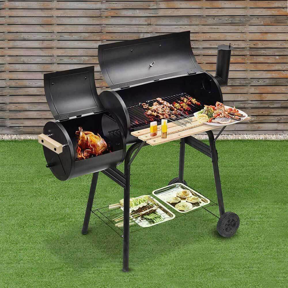 2w1 grill ogrodowy + wędzarnia-1