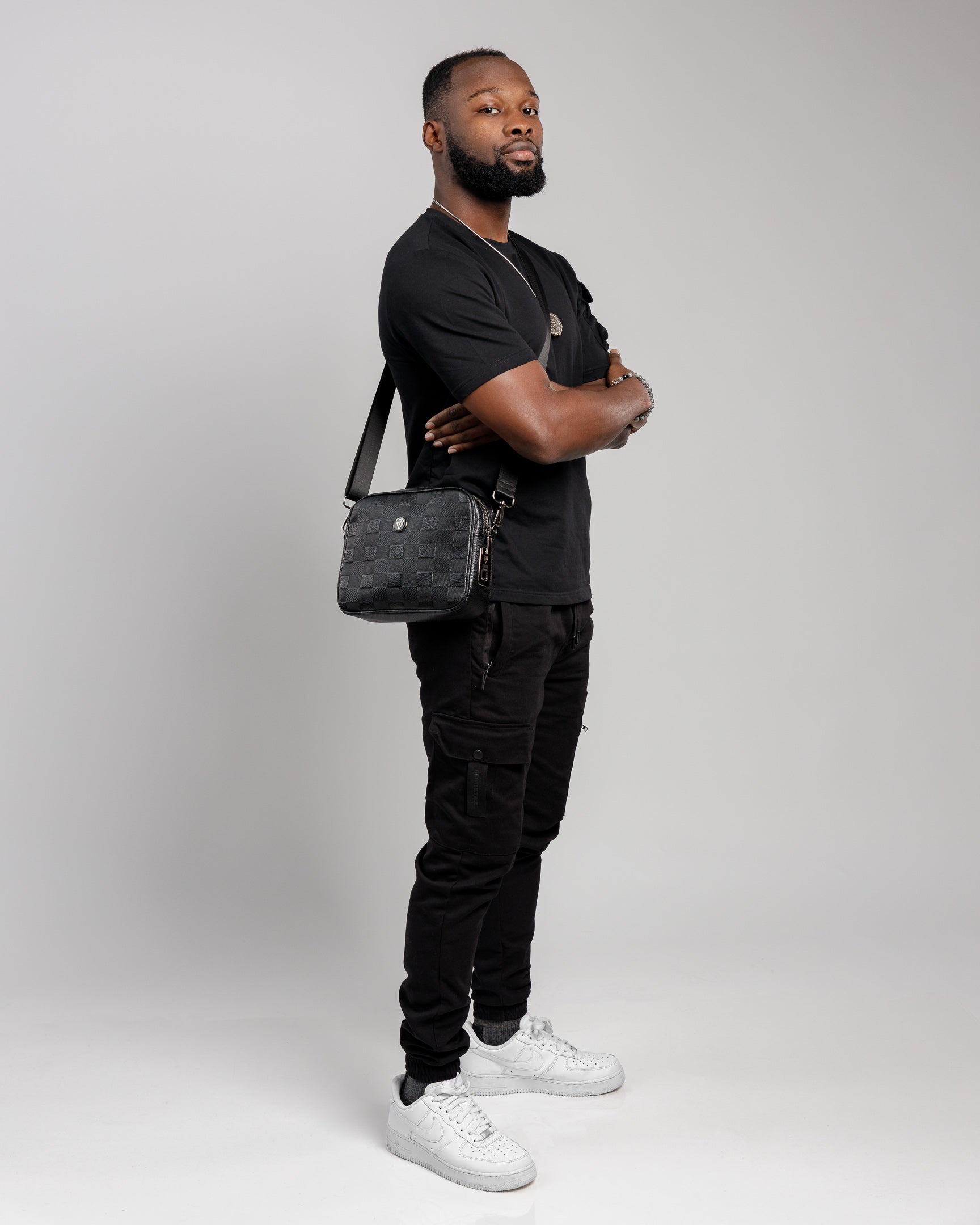 Schoudertas blokpatroon-2