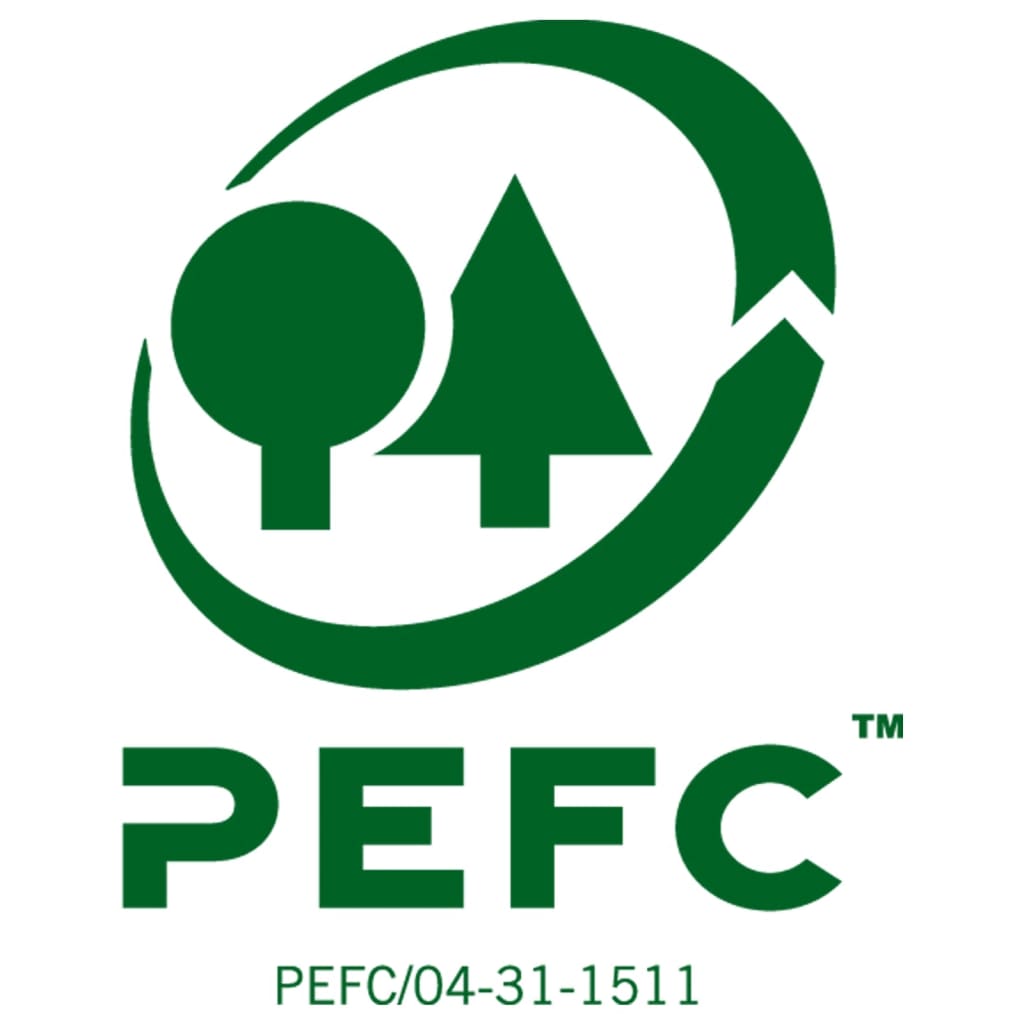 Staande kast met 4 vakken eikenkleurig