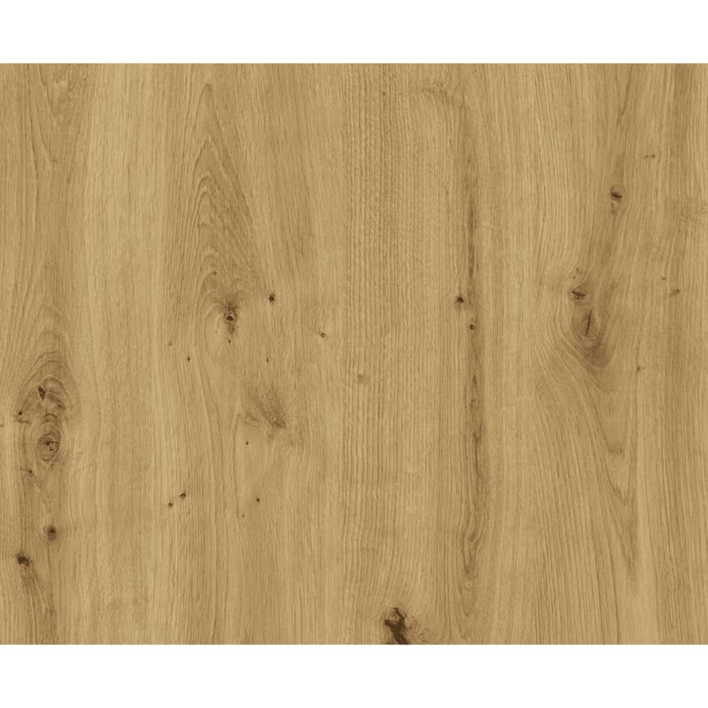 Schoenenkast met 5 vakken 68,5x33x93,5 cm ambachtelijk eiken