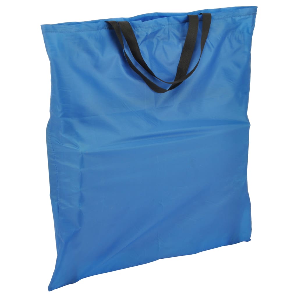 Strandmat stoel opvouwbaar PVC blauw