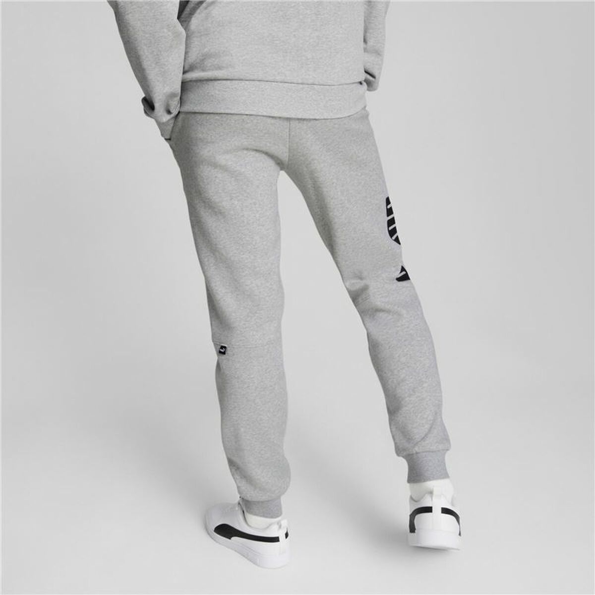 Adult's Tracksuit Bottoms Puma Power Grey Men-7