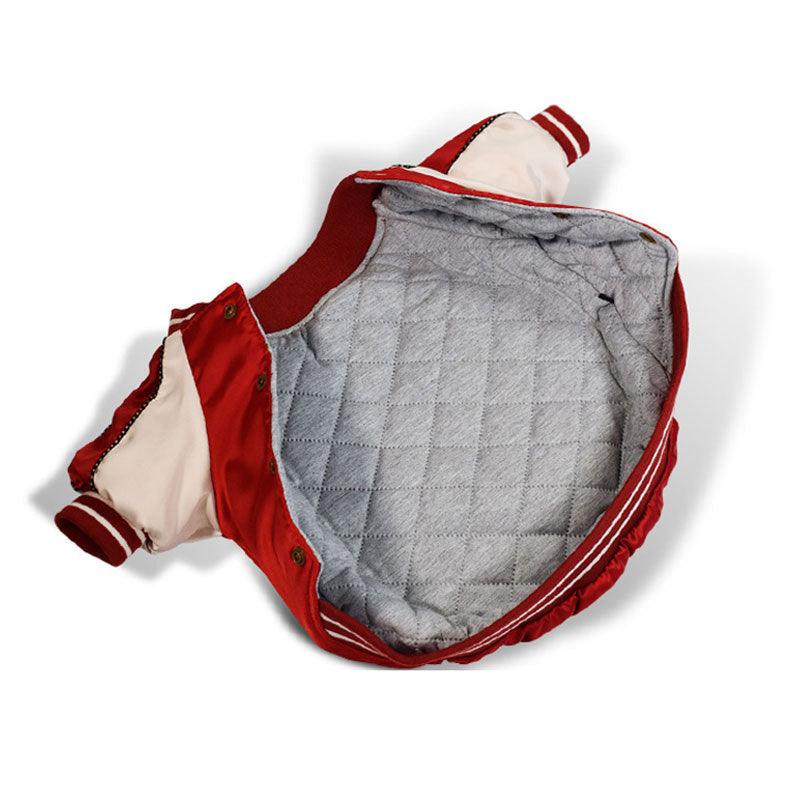 Stylish Dog Shiny Cotton Jacket - Two-Legged Clothes-2