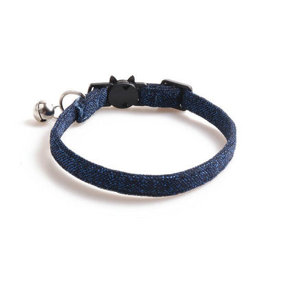 Stylish Cloth Cat Collar - Vibrant And Durable!-5