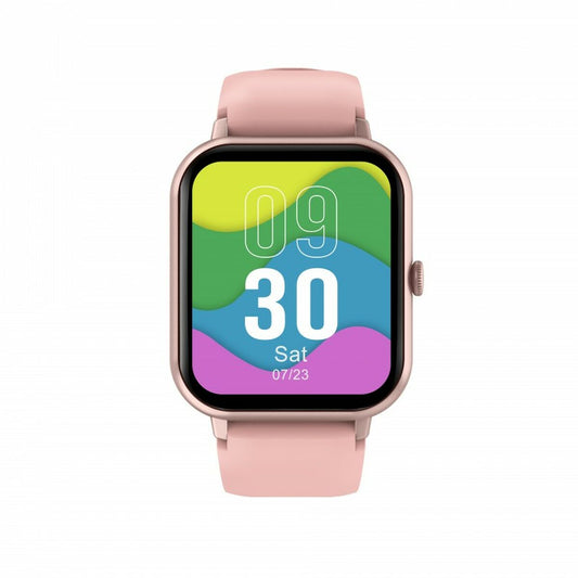 Smartwatch DCU CURVED GLASS PRO Pink-0