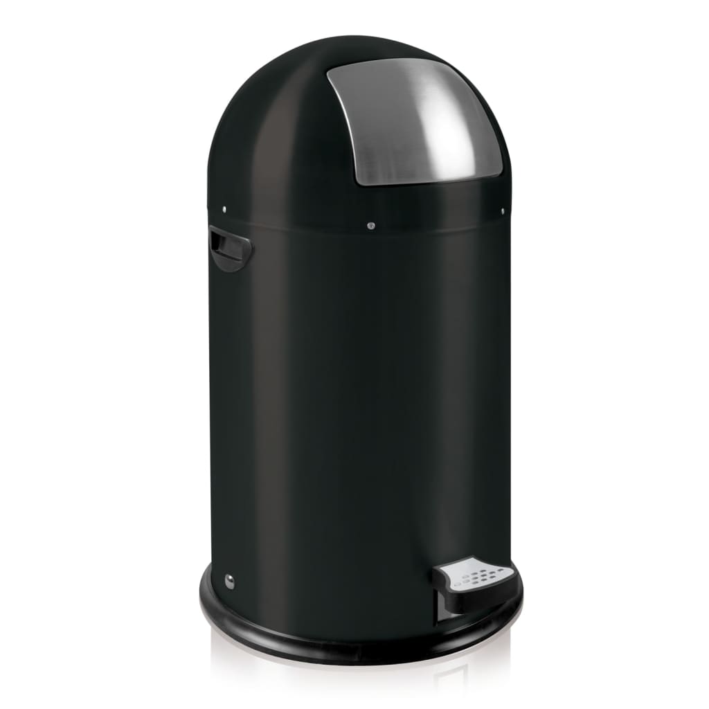 Afvalbak Kickcan 33 L matzwart
