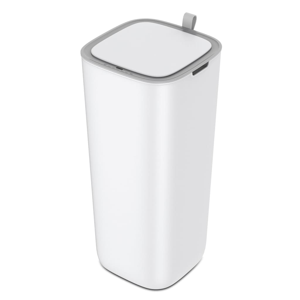 Afvalbak met sensor Morandi 30 L wit