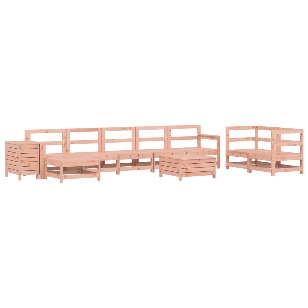 10-delige Loungeset massief douglas vurenhout