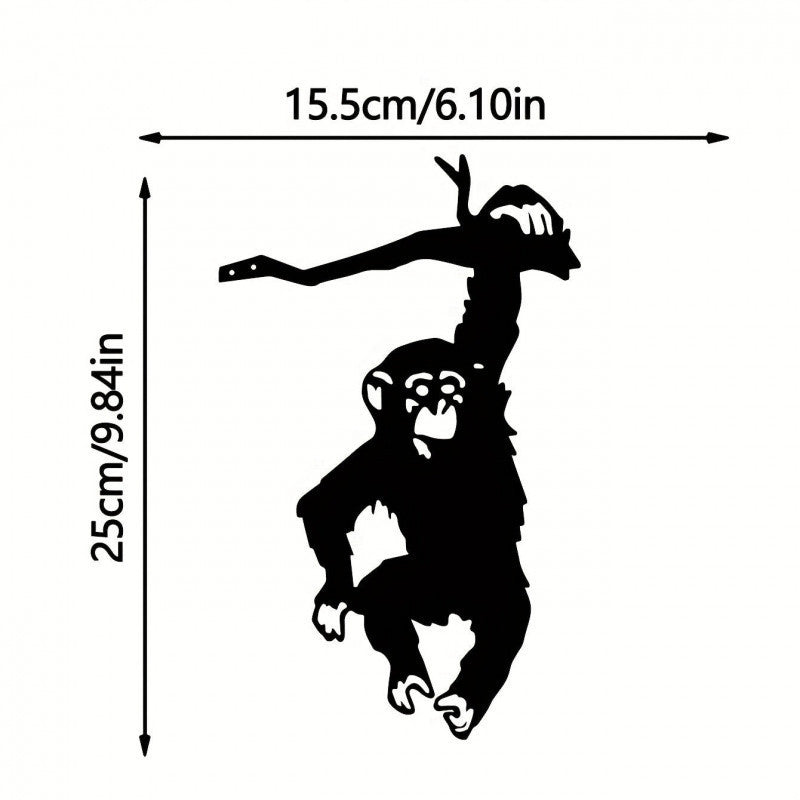Ágon lógó majom kerti dísz-2