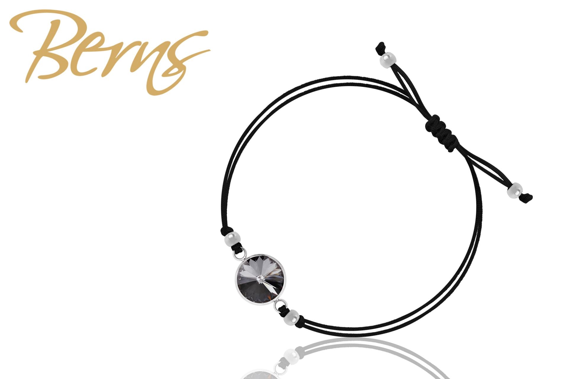 Armbänder NELLY BLACK Seidenfaden-0