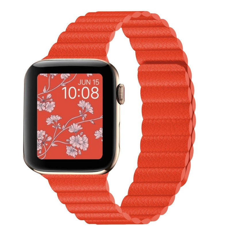 Apple Watch mágneses bőr szíj 38mm/40mm-2