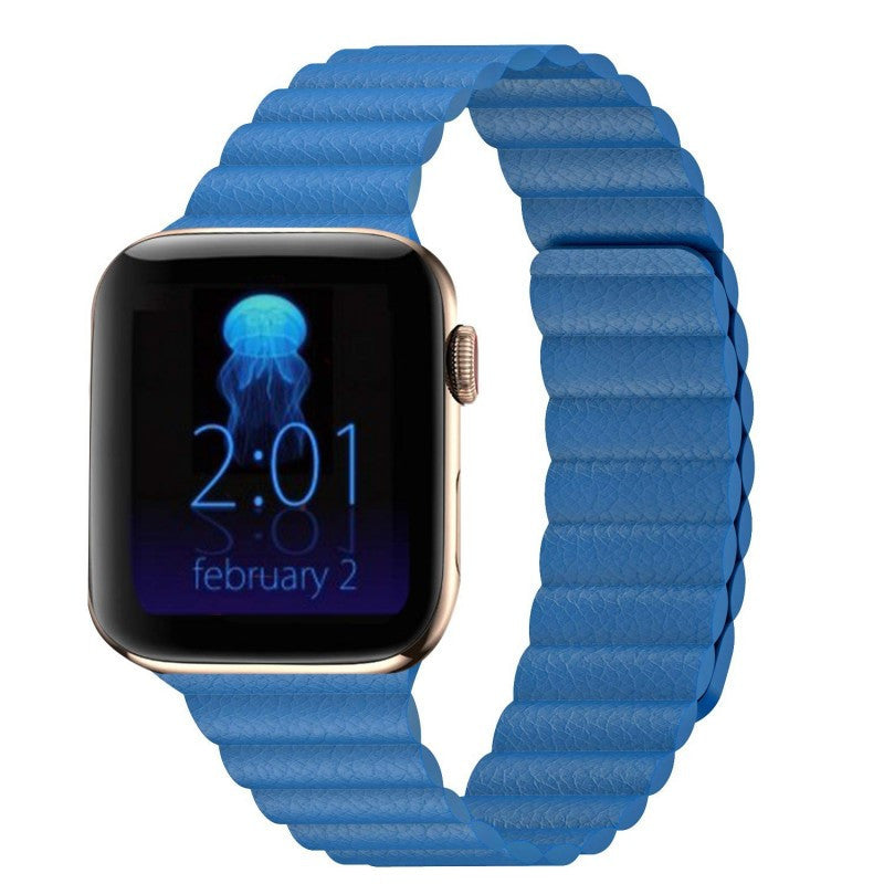 Apple Watch mágneses bőr szíj 38mm/40mm-3