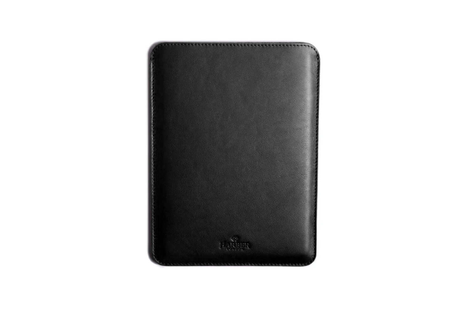 Slim Leather iPad and Kindle Sleeve Case-4