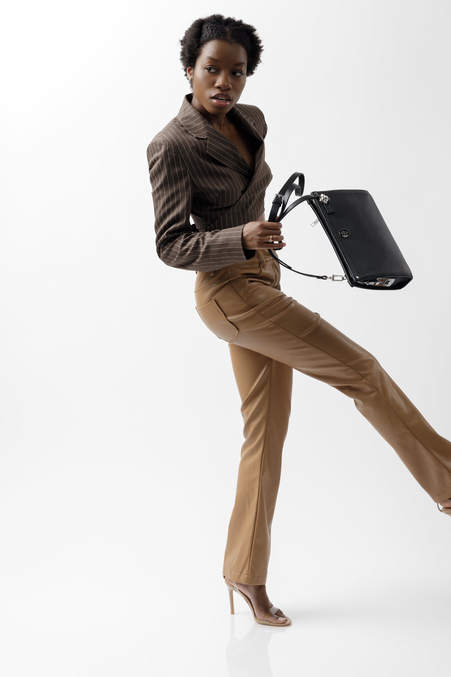 Shoulder bag silver-4