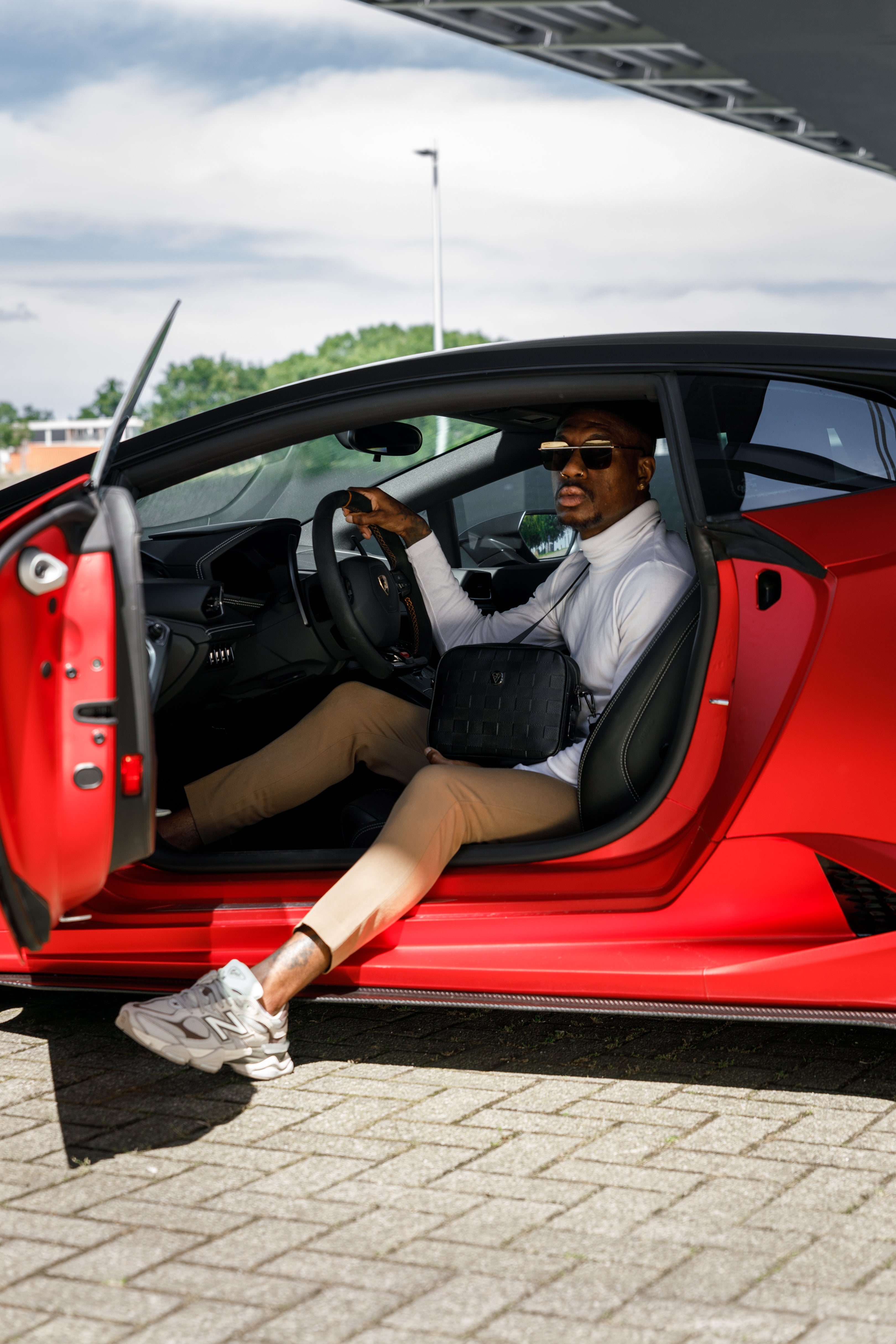 Schoudertas blokpatroon-4