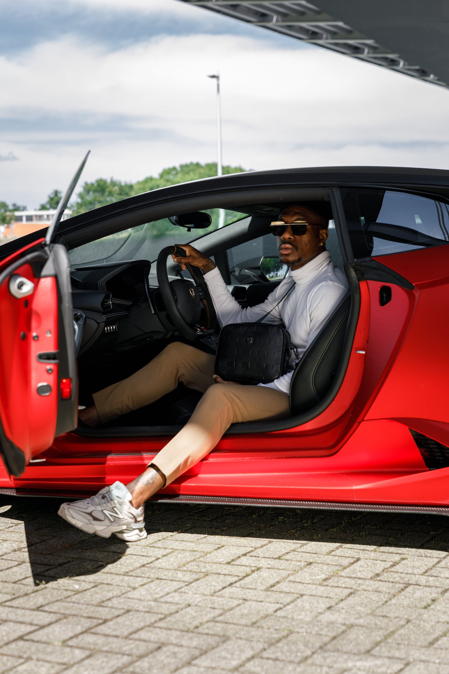 Schoudertas blokpatroon-4