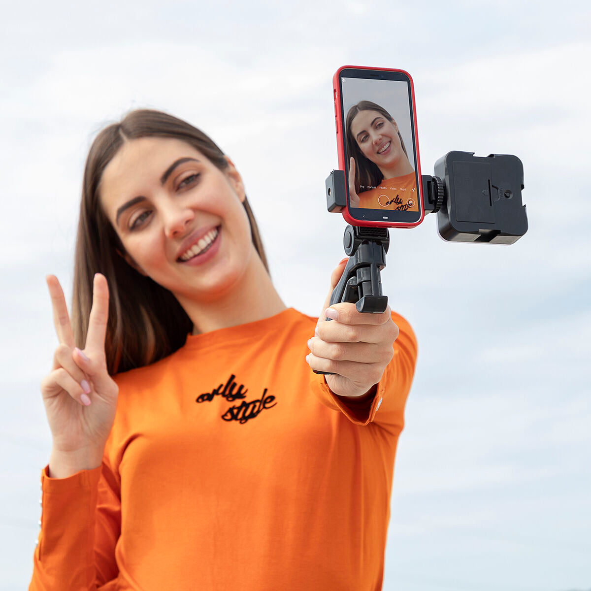Vlogging Kit with Light, Microphone and Remote Control Plodni InnovaGoods 6 Pieces-10