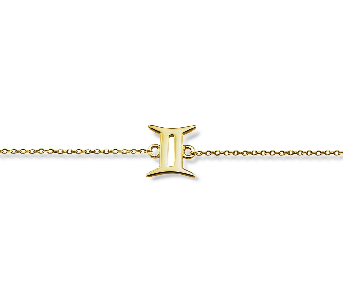 Zodiac Tweelingen Armband Gold-Plated ZB006G Jwls4u-0