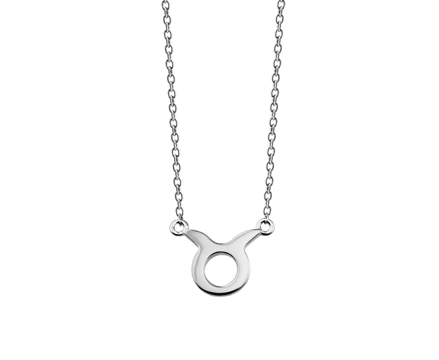 Zodiac Stier Ketting Zilver ZN005S-0