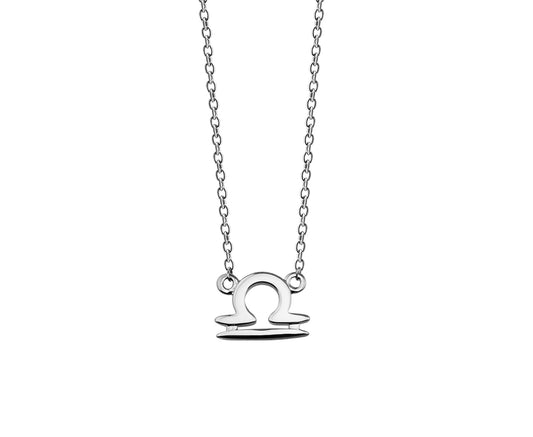 Zodiac Weegschaal Ketting Zilver ZN010S-0
