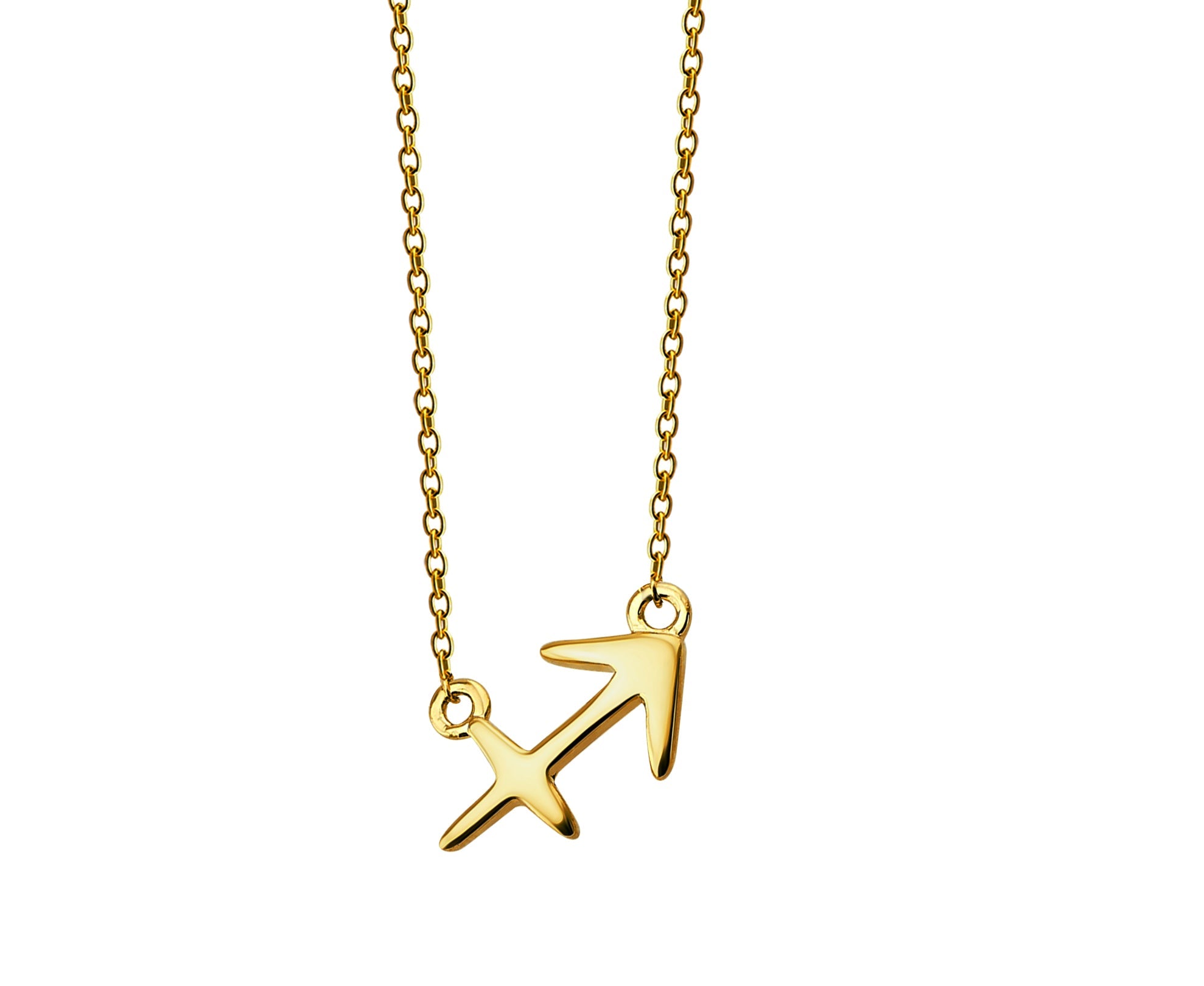 Zodiac Boogschutter Ketting Goldplated ZN012G Jwls4u-0