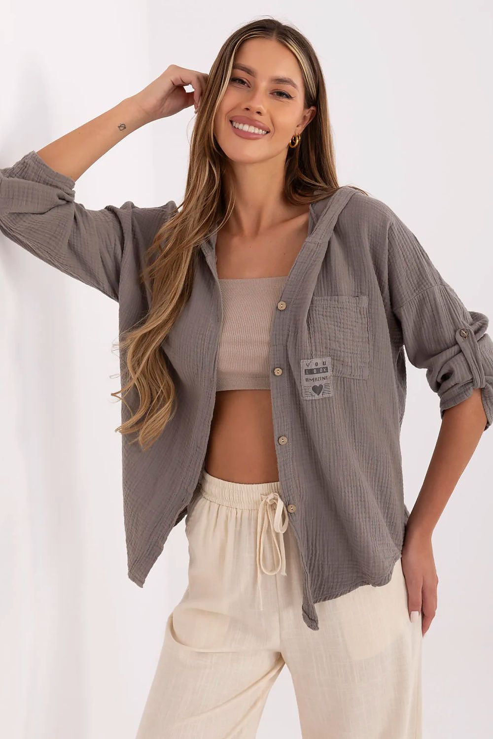  Shirt model 213248 Italy Moda 