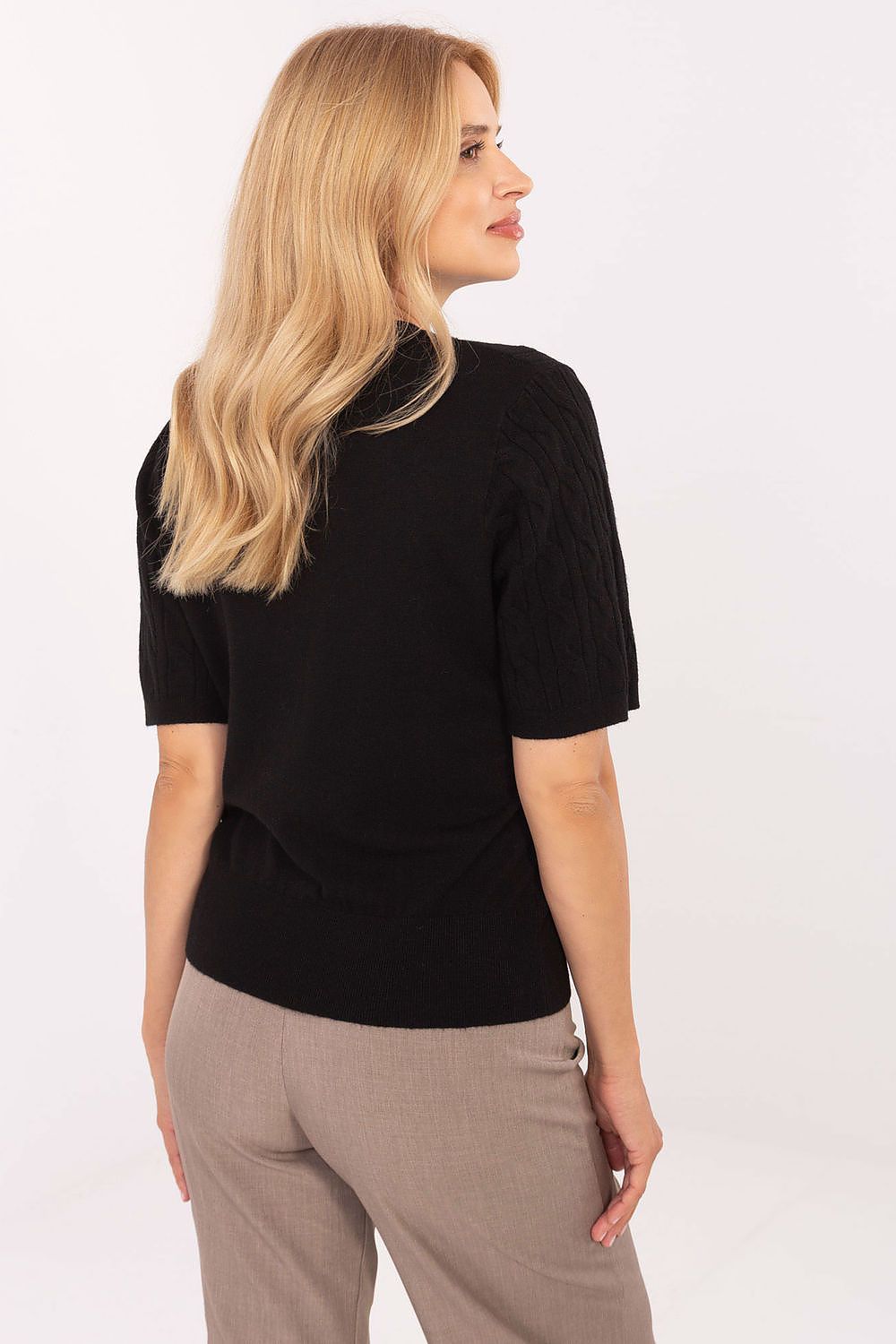  Short sleeve sweater model 216872 Factory Price 