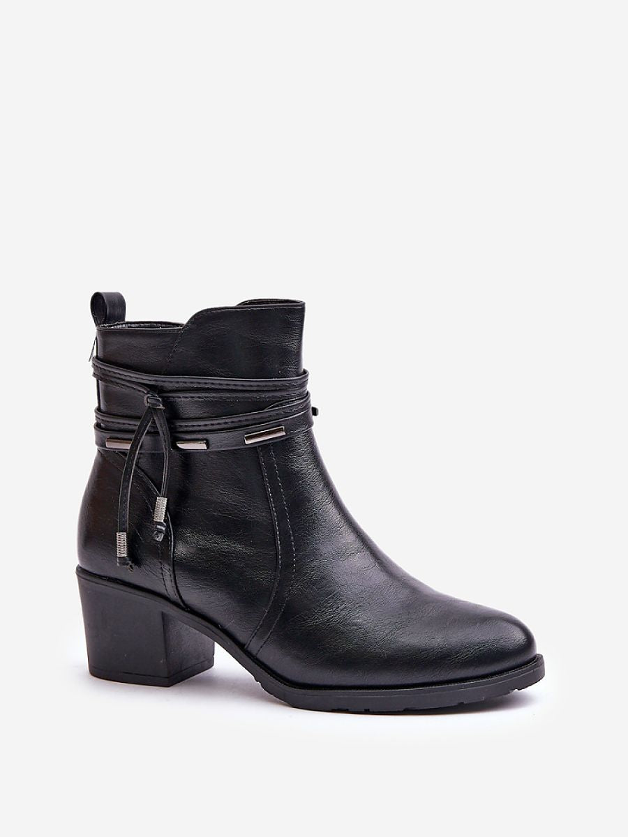Heel boots model 201224 Step in style-1