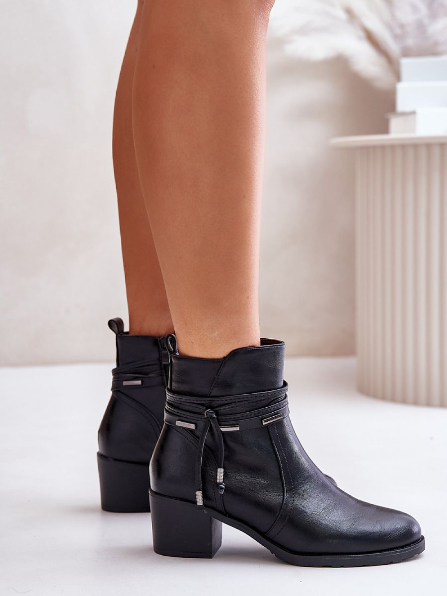 Heel boots model 201224 Step in style-2
