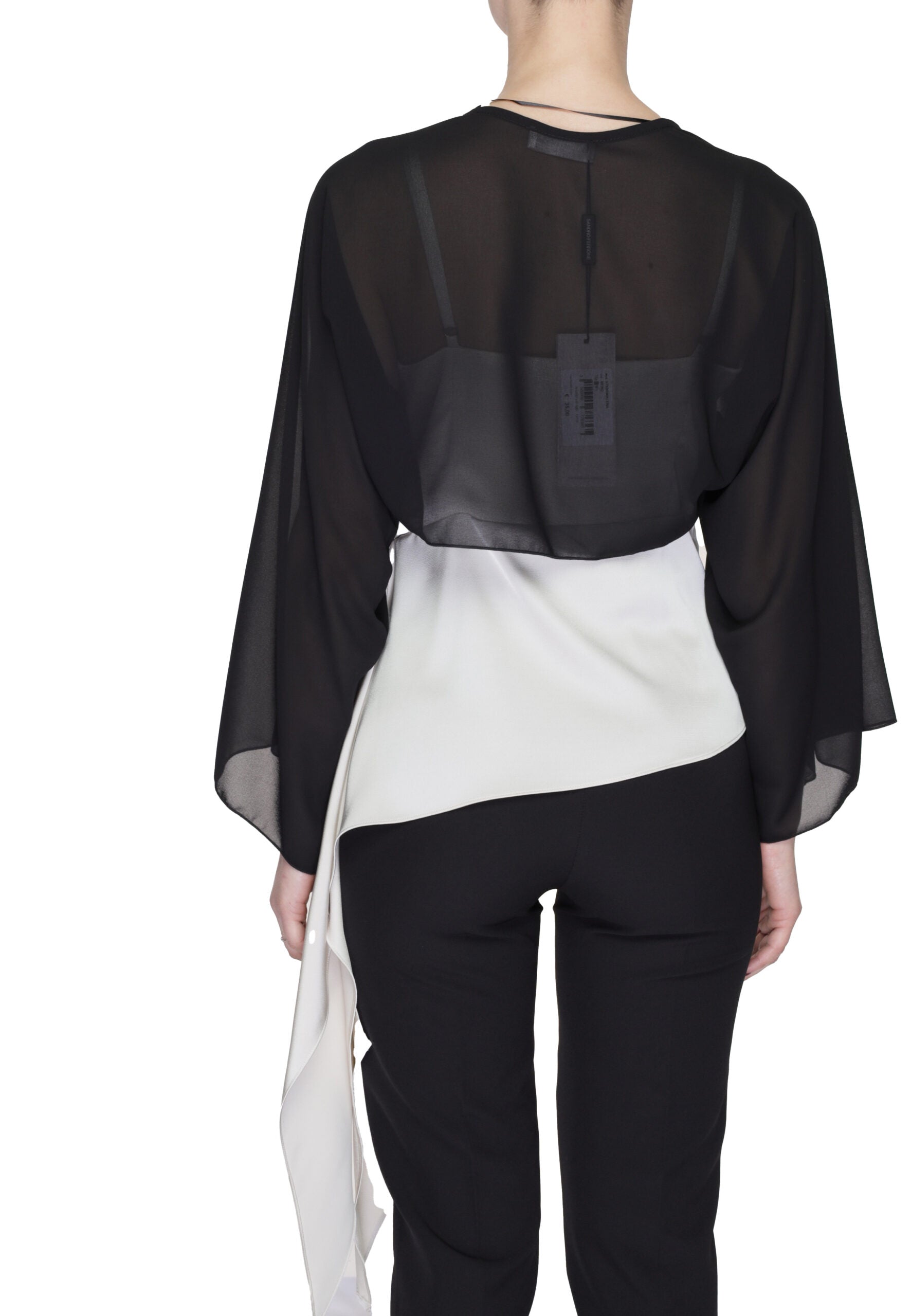 Long sleeves shrugs Sandro Ferrone Black - Foto 2