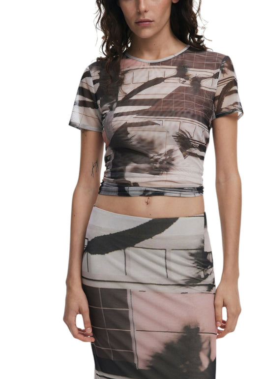 T-shirts Desigual ts_delaware Black - Foto 1