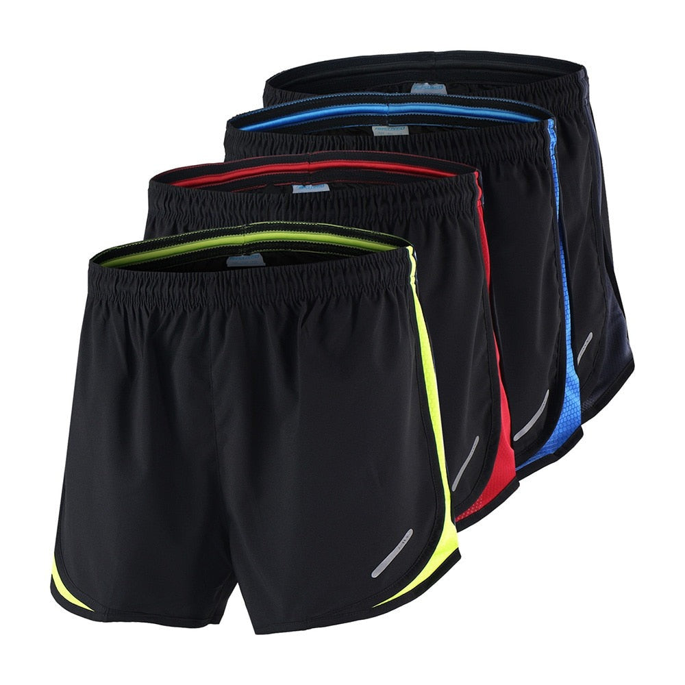 Running Shorts Men 2 in 1 Sport Athletic Crossfit Fitness Gym Shorts Pants Workout Clothes Marathon Sportswear-0